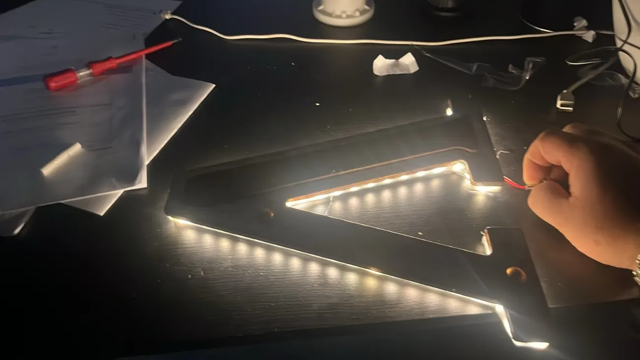 LED svetlobni napis